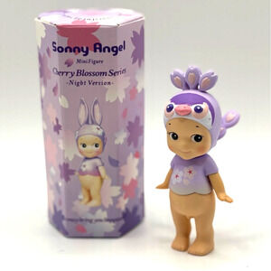 New Unbranded Mini Collectible Figure in Cherry Peacock Costume, Open Blind Box